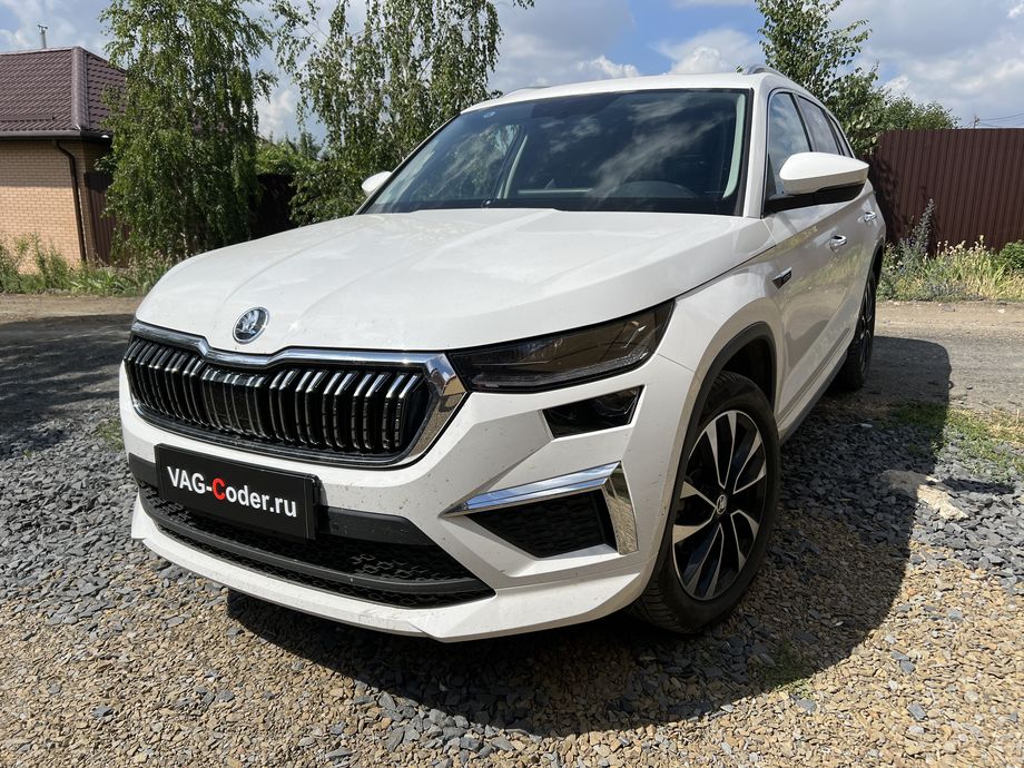 Skoda Kodiaq CN-2,0TSI(DPLA)-4х4-DSG7-2022м/г - чип-тюнинг двигателя 2,0TSI(DPLA) до 245 л.с и 420 Нм от PetranVAG Tuned и активация функции Android Auto на Шкода Кодиак Китай в VAG-Coder.ru в Ростове-на-Дону